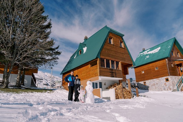 Chalet à la montagne