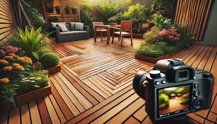 Exemple de terrasse en bois