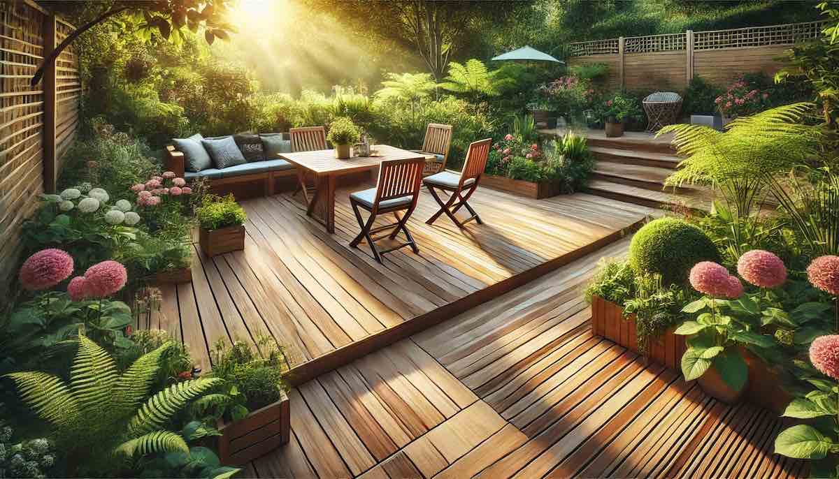 Réaliser une terrasse en caillebotis bois